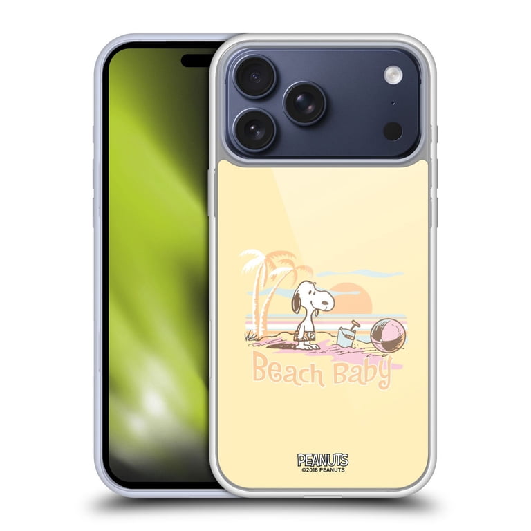 Head Case Designs Peanuts Beach Snoopy Sunset Soft Gel Case for Apple  iPhone 17 Pro Max - Walmart.com