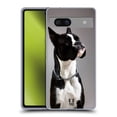 thumbnail image 1 of Head Case Designs Popular Dog Breeds Black And White Dog Boxer Soft Gel Case Compatible with Google Pixel 7a, 1 of 7