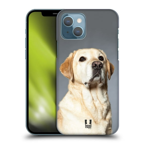 Head Case Designs Popular Dog Breeds Blonde Labrador Retriever Dog Hard Back Case Compatible with Apple iPhone 13