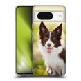 thumbnail image 1 of Head Case Designs Popular Dog Breeds Brown Border Collie In Summer Soft Gel Case Compatible with Google Pixel 8, 1 of 7