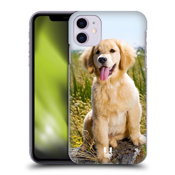Head Case Designs Popular Dog Breeds Golden Retriever Puppy Hard Back Case Compatible with Apple iPhone 11