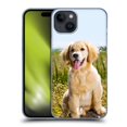 thumbnail image 1 of Head Case Designs Popular Dog Breeds Golden Retriever Puppy Hard Back Case Compatible with Apple iPhone 15 Plus, 1 of 7