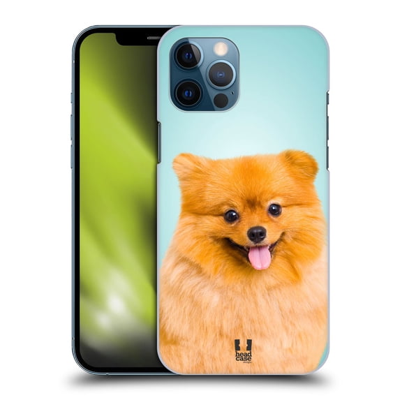 Head Case Designs Popular Dog Breeds Pomeranian Dog Hard Back Case Compatible with Apple iPhone 12 Pro Max