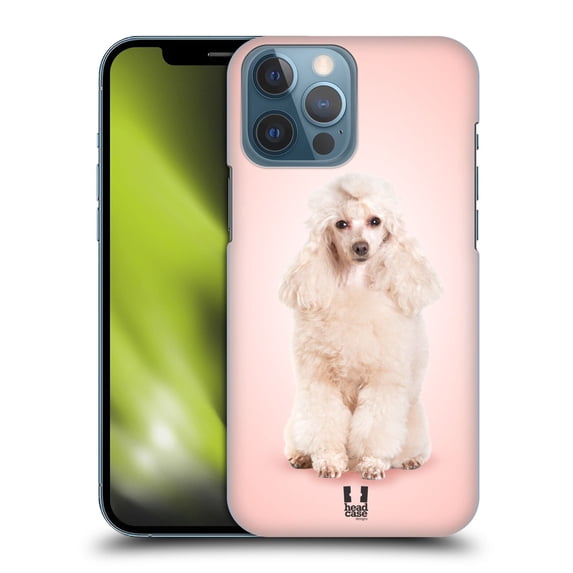 Head Case Designs Popular Dog Breeds Portrait Of Poodle Dog Hard Back Case Compatible with Apple iPhone 13 Pro Max