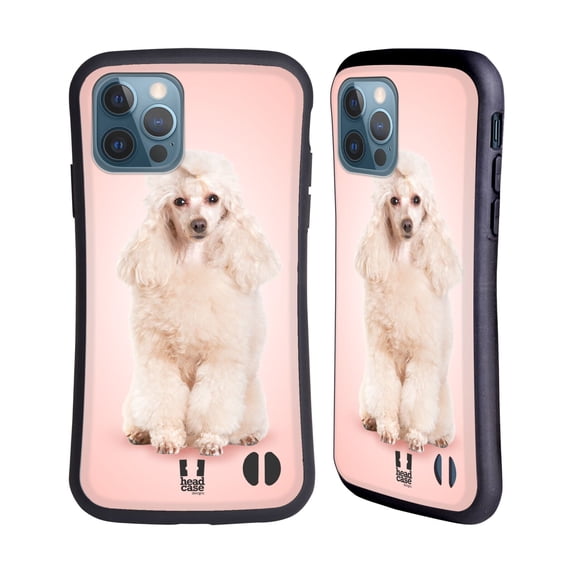 Head Case Designs Popular Dog Breeds Portrait Of Poodle Dog Hybrid Case Compatible with Apple iPhone 12 / iPhone 12 Pro