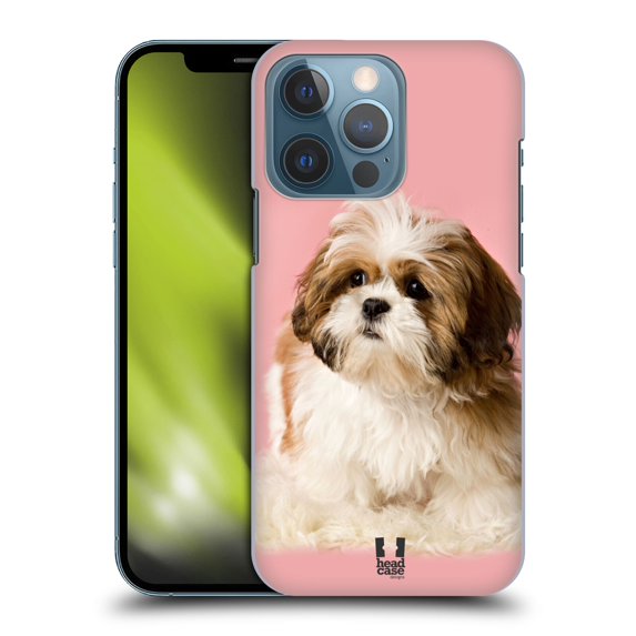 Head Case Designs Popular Dog Breeds Shih Tzu Puppy Hard Back Case Compatible with Apple iPhone 13 Pro