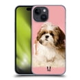 thumbnail image 1 of Head Case Designs Popular Dog Breeds Shih Tzu Puppy Hard Back Case Compatible with Apple iPhone 15, 1 of 7