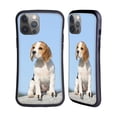 thumbnail image 1 of Head Case Designs Popular Dog Breeds Sitting Beagle Puppy Hybrid Case Compatible with Apple iPhone 14 Pro Max, 1 of 7