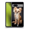 thumbnail image 1 of Head Case Designs Popular Dog Breeds Sitting Chihuahua Dog Soft Gel Case Compatible with Google Pixel 7a, 1 of 7