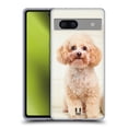 thumbnail image 1 of Head Case Designs Popular Dog Breeds Sitting White Poodle Soft Gel Case Compatible with Google Pixel 7a, 1 of 7