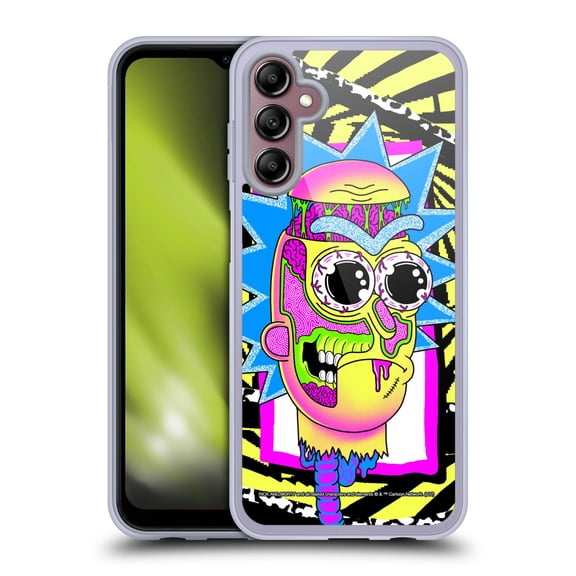 Head Case Designs Rick And Morty Season 1 & 2 Graphics Rick Soft Gel Case for Samsung Galaxy A14 5G