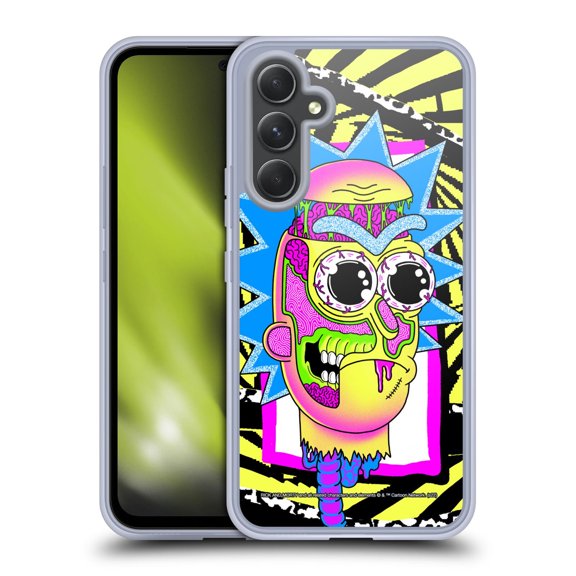 Head Case Designs Rick And Morty Season 1 & 2 Graphics Rick Soft Gel Case for Samsung Galaxy A54 5G