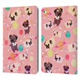 thumbnail image 1 of Head Case Designs Space Unicorns Pug Leather Book Wallet Case Cover Compatible with Apple iPad 9.7 2017 / iPad 9.7 2018, 1 of 6
