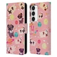 thumbnail image 1 of Head Case Designs Space Unicorns Pug Leather Book Wallet Case Cover Compatible with Samsung Galaxy S23 5G, 1 of 6