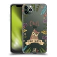 thumbnail image 1 of Head Case Designs Spirit Animal Illustrations Owl Soft Gel Case Compatible with Apple iPhone 11 Pro Max, 1 of 7