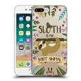 thumbnail image 1 of Head Case Designs Spirit Animal Illustrations Sloth Soft Gel Case Compatible with Apple iPhone 7 Plus / iPhone 8 Plus, 1 of 7