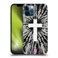 thumbnail image 1 of Head Case Designs Tie Dye Mix Cross Sign Hard Back Case Compatible with Apple iPhone 12 Pro Max, 1 of 7