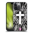 thumbnail image 1 of Head Case Designs Tie Dye Mix Cross Sign Hard Back Case Compatible with Apple iPhone 14 Pro, 1 of 7