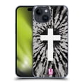 thumbnail image 1 of Head Case Designs Tie Dye Mix Cross Sign Hard Back Case Compatible with Apple iPhone 15, 1 of 7