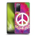 thumbnail image 1 of Head Case Designs Tie Dye Mix Peace Sign Hard Back Case Compatible with Samsung Galaxy S20 FE / 5G, 1 of 7