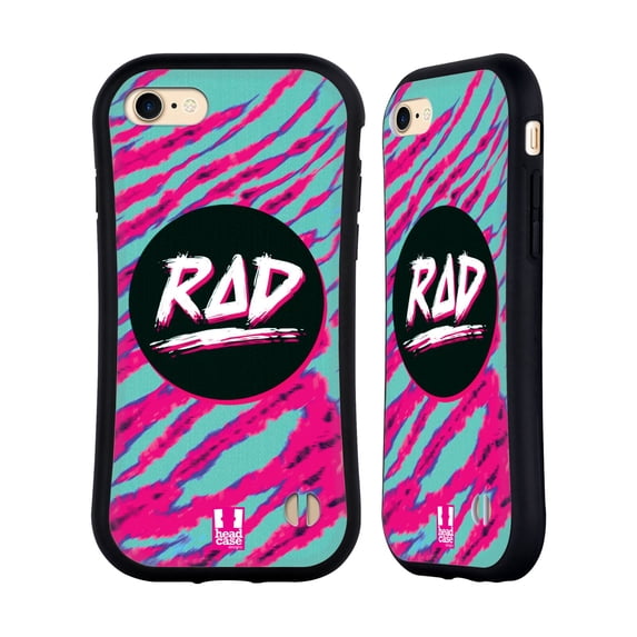 Head Case Designs Tie Dye Mix Rad Hybrid Case Compatible with Apple iPhone 7 / 8 / SE 2020 & 2022