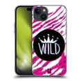 thumbnail image 1 of Head Case Designs Tie Dye Mix Wild Soft Gel Case Compatible with Apple iPhone 15 Plus, 1 of 7