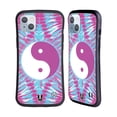 thumbnail image 1 of Head Case Designs Tie Dye Mix Yin Yang Hybrid Case Compatible with Apple iPhone 14 Plus, 1 of 7