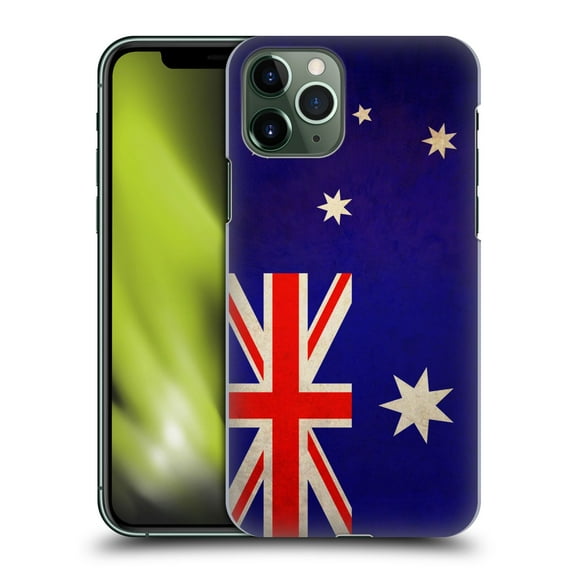 Head Case Designs Vintage Flags Australia Australian Hard Back Case Compatible with Apple iPhone 11 Pro