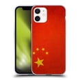 thumbnail image 1 of Head Case Designs Vintage Flags China Chinese Soft Gel Case Compatible with Apple iPhone 12 Mini, 1 of 7