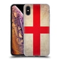 thumbnail image 1 of Head Case Designs Vintage Flags England St. George  Soft Gel Case Compatible with Apple iPhone XS Max, 1 of 7