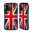 thumbnail image 1 of Head Case Designs Vintage Flags Great Britain UK Hybrid Case Compatible with Apple iPhone 15 Pro, 1 of 7