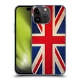 thumbnail image 1 of Head Case Designs Vintage Flags Great Britain UK Soft Gel Case Compatible with Apple iPhone 15 Pro Max, 1 of 7