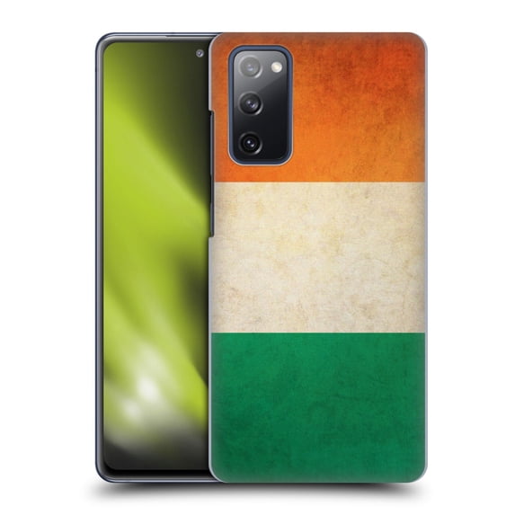 Head Case Designs Vintage Flags Ireland Irish Éire Hard Back Case Compatible with Samsung Galaxy S20 FE / 5G