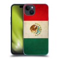 thumbnail image 1 of Head Case Designs Vintage Flags Mexico Mexican Soft Gel Case Compatible with Apple iPhone 15 Plus, 1 of 7