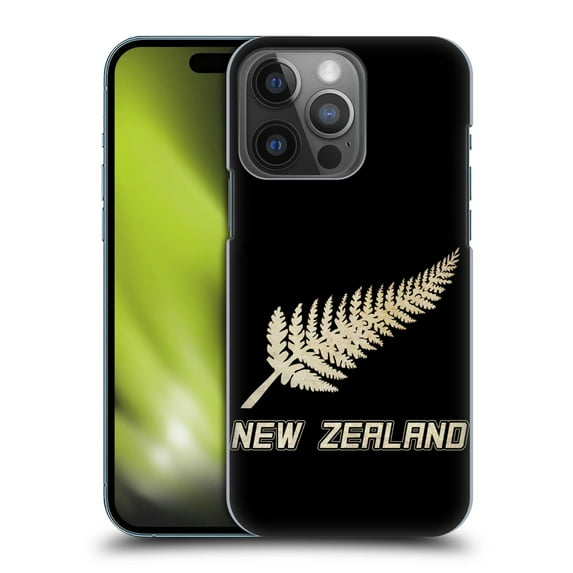 Head Case Designs Vintage Flags New Zealand Portrait Hard Back Case Compatible with Apple iPhone 14 Pro