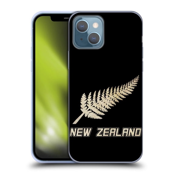 Head Case Designs Vintage Flags New Zealand Portrait Soft Gel Case Compatible with Apple iPhone 13