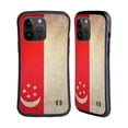 thumbnail image 1 of Head Case Designs Vintage Flags Singapore Singaporean Hybrid Case Compatible with Apple iPhone 15 Pro Max, 1 of 7