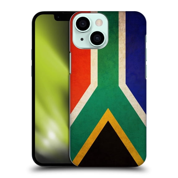 Head Case Designs Vintage Flags South Africa South African Hard Back Case Compatible with Apple iPhone 13 Mini