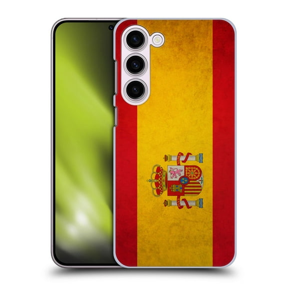Head Case Designs Vintage Flags Spain Spanish España Hard Back Case Compatible with Samsung Galaxy S23+ 5G