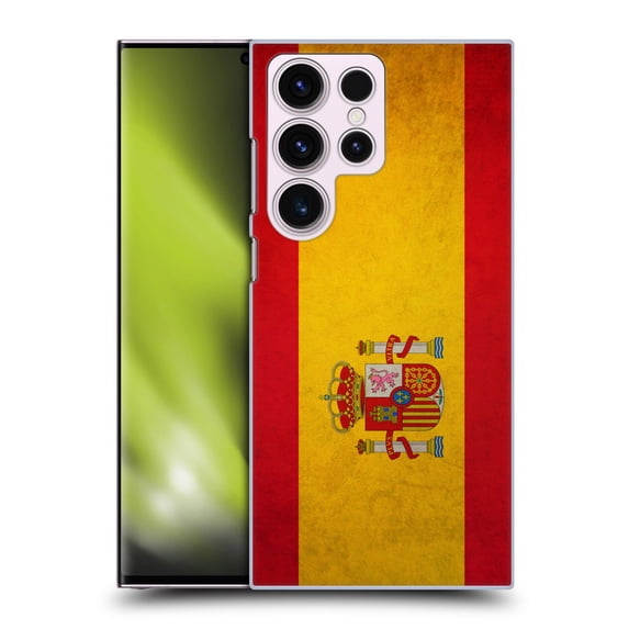 Head Case Designs Vintage Flags Spain Spanish España Hard Back Case Compatible with Samsung Galaxy S23 Ultra 5G