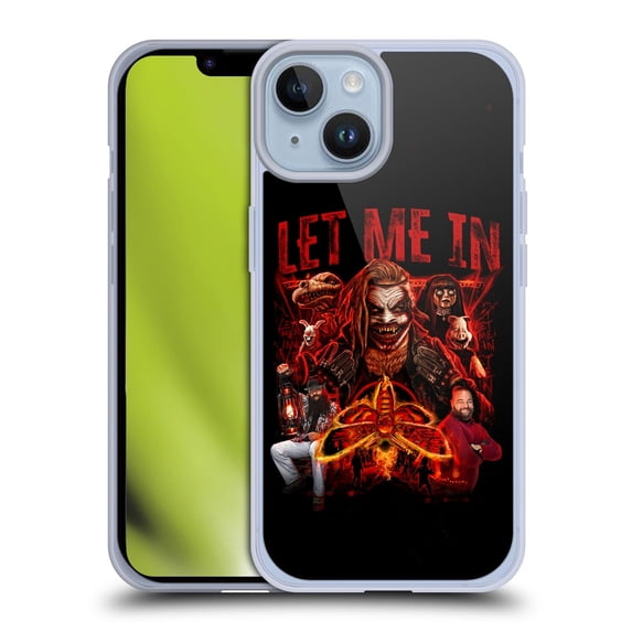 Head Case Designs WWE Bray Wyatt Let Me In Soft Gel Case for Apple iPhone 14