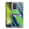 thumbnail image 1 of Head Case Designs NFL Seattle Seahawks Artwork Stripes Soft Gel Case for Samsung Galaxy A23 / 5G (2022), 1 of 7