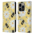 thumbnail image 1 of Head Case Designs Watercolour Insects Bees Leather Book Wallet Case Cover Compatible with Apple iPhone 14 Pro, 1 of 6
