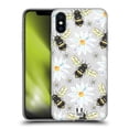 thumbnail image 1 of Head Case Designs Watercolour Insects Bees Soft Gel Case Compatible with Apple iPhone X / iPhone XS, 1 of 7