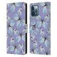 thumbnail image 1 of Head Case Designs Watercolour Insects Butterflies Leather Book Wallet Case Cover Compatible with Apple iPhone 12 Pro Max, 1 of 6