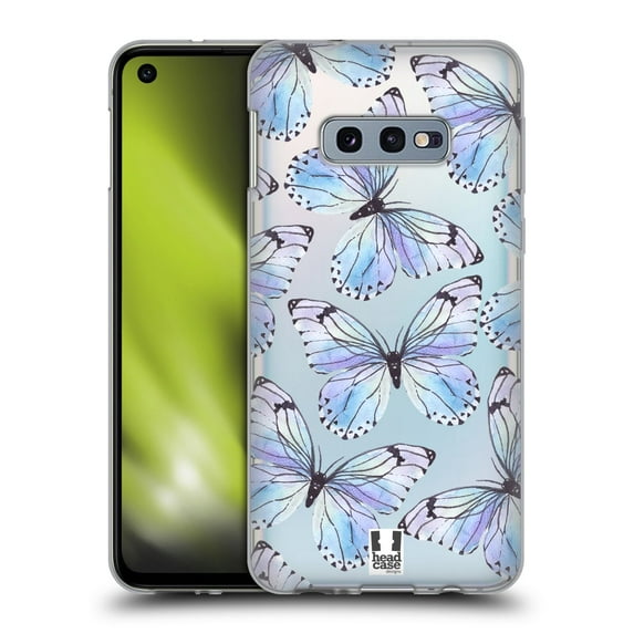 Head Case Designs Watercolour Insects Butterflies Soft Gel Case Compatible with Samsung Galaxy S10e