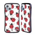 thumbnail image 1 of Head Case Designs Watercolour Insects Ladybugs Hybrid Case Compatible with Apple iPhone 14, 1 of 7
