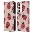 thumbnail image 1 of Head Case Designs Watercolour Insects Ladybugs Leather Book Wallet Case Cover Compatible with Samsung Galaxy S23 5G, 1 of 6