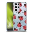 thumbnail image 1 of Head Case Designs Watercolour Insects Ladybugs Soft Gel Case Compatible with Samsung Galaxy S21 Ultra 5G, 1 of 7
