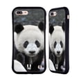 thumbnail image 1 of Head Case Designs Wildlife Close-Up Panda Hybrid Case Compatible with Apple iPhone 7 Plus / iPhone 8 Plus, 1 of 7